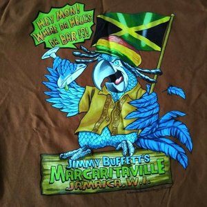 Margaritaville Negril Jamaica Parrot Dreads Flag M